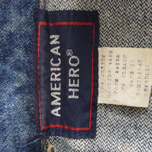 Vintage American Hero Embellished Denim Jacket - Picture 10 of 10